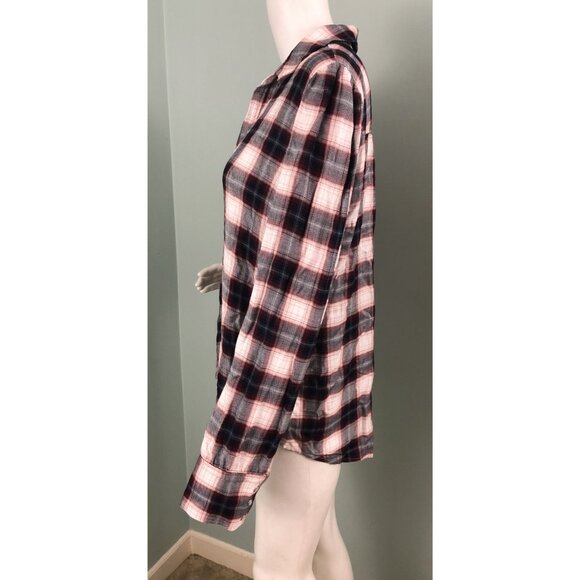 NWT Women's Paige L/S Enid Plaid Snap-Front Shirt Sz Large - Picture 8 of 12